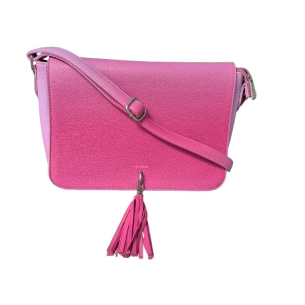 Pixie Mood Ombre Pink Tassel Shoulder Bag